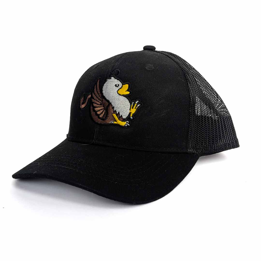 Youth Magical Ducks Gregory The Griffin Embroidered Low-Profile Snapback 5-Panel Trucker Hat
