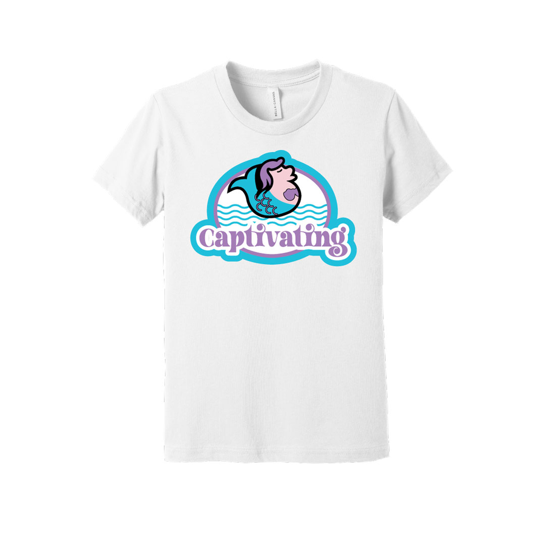 Youth Melody Mermaid Magical Ducks™ Captivating T-Shirt for Kids