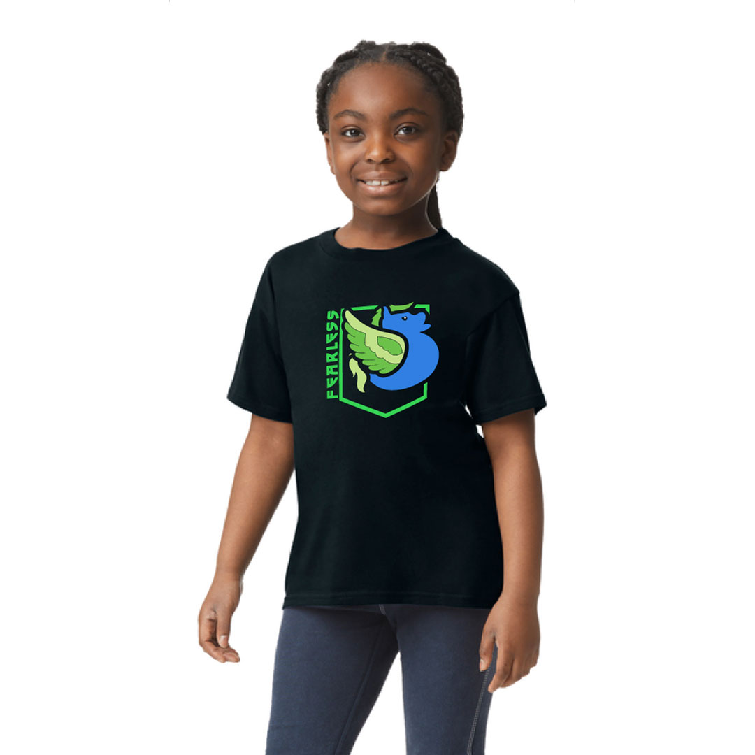 Youth Galewing the Flying Horse Duck Fearless T-Shirt