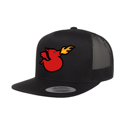 Adult Customizable Magical Ducks Character New Era Low-Profile Snapback 5-Panel Trucker Hat