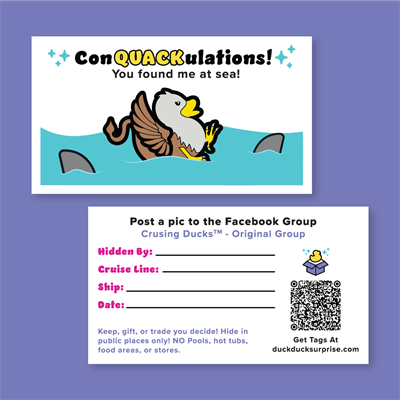Cruising Ducks: A Fun-Filled Tradition On The High Seas + Free Printable Duck Tags!