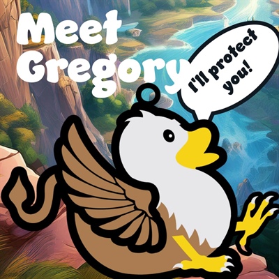 Meet Gregory the Griffin Duck