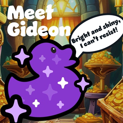 🧙‍♂️ Meet Gideon the Wizard Duck™
