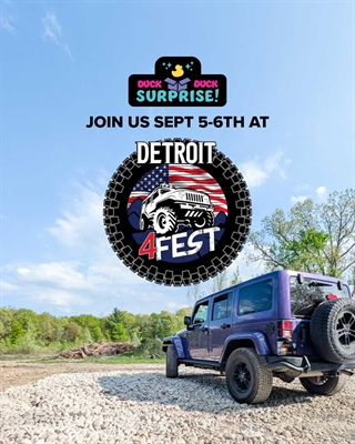 Duck Duck Surprise! Pops Up at Detroit 4Fest 🚙